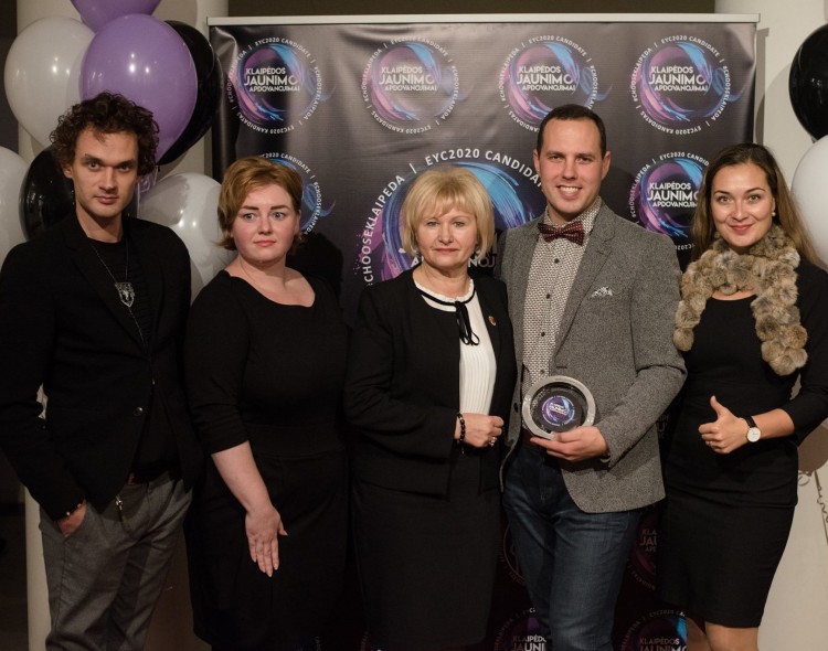 Klaipėdos socialdemokratai triumfavo jaunimo apdovanojimuose